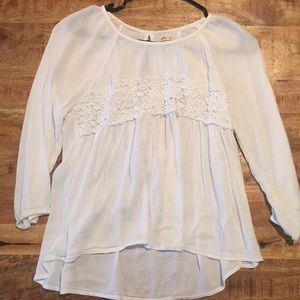 Hollister Small White Shirt